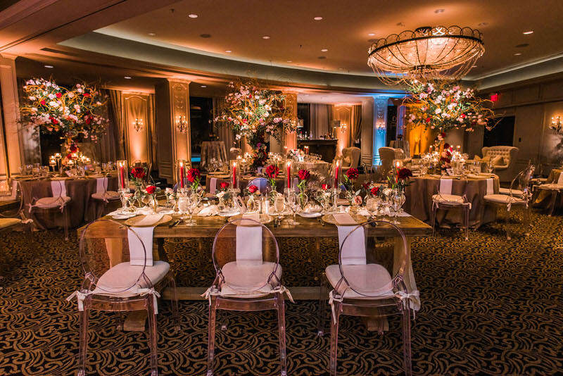 Hotel Zaza Houston Museum District Wedding Reception