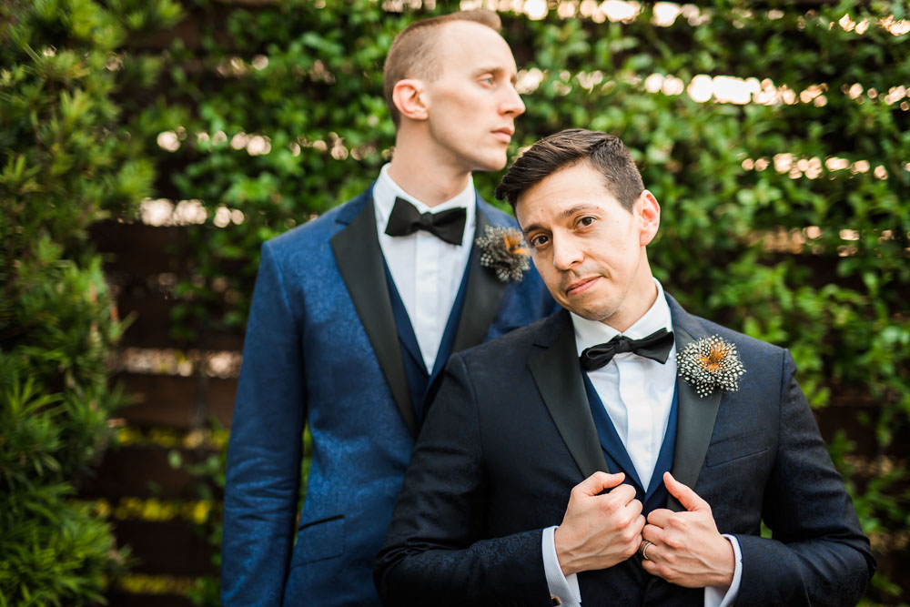 Peter & Matt Modern Astorian LGBTQ Wedding