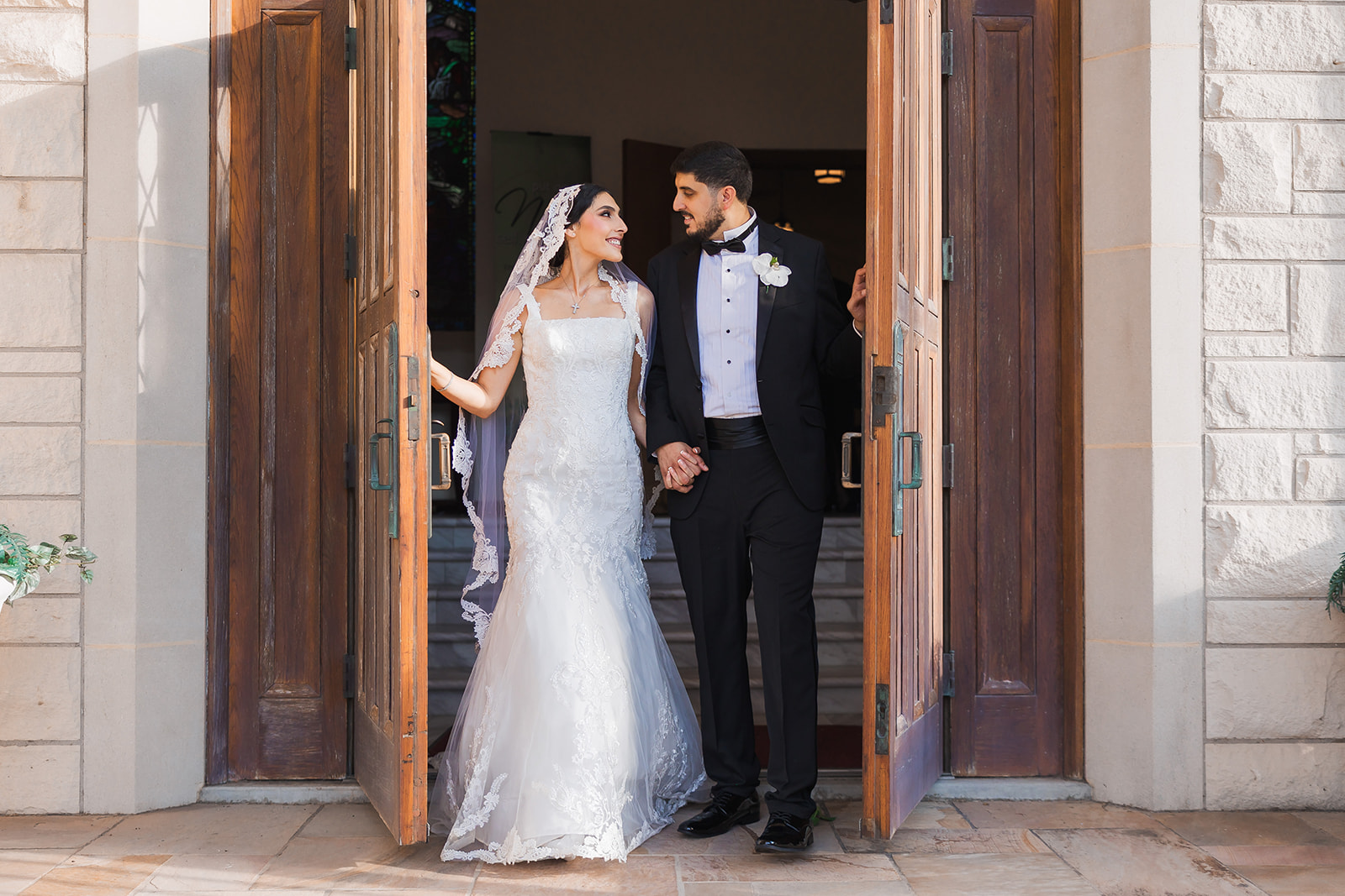 George & Camellia wedding